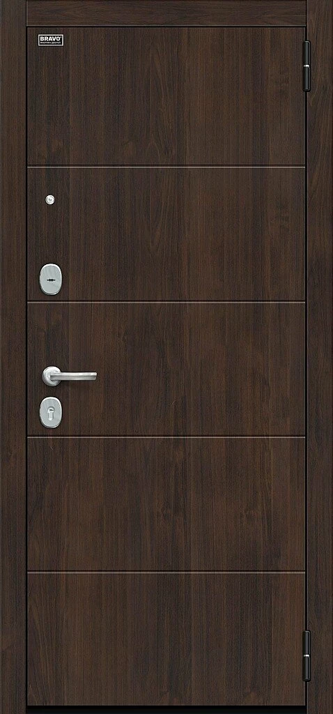 Фото Входная дверь Флэт Kale Almon/Off-white BR4612 внешняя сторона