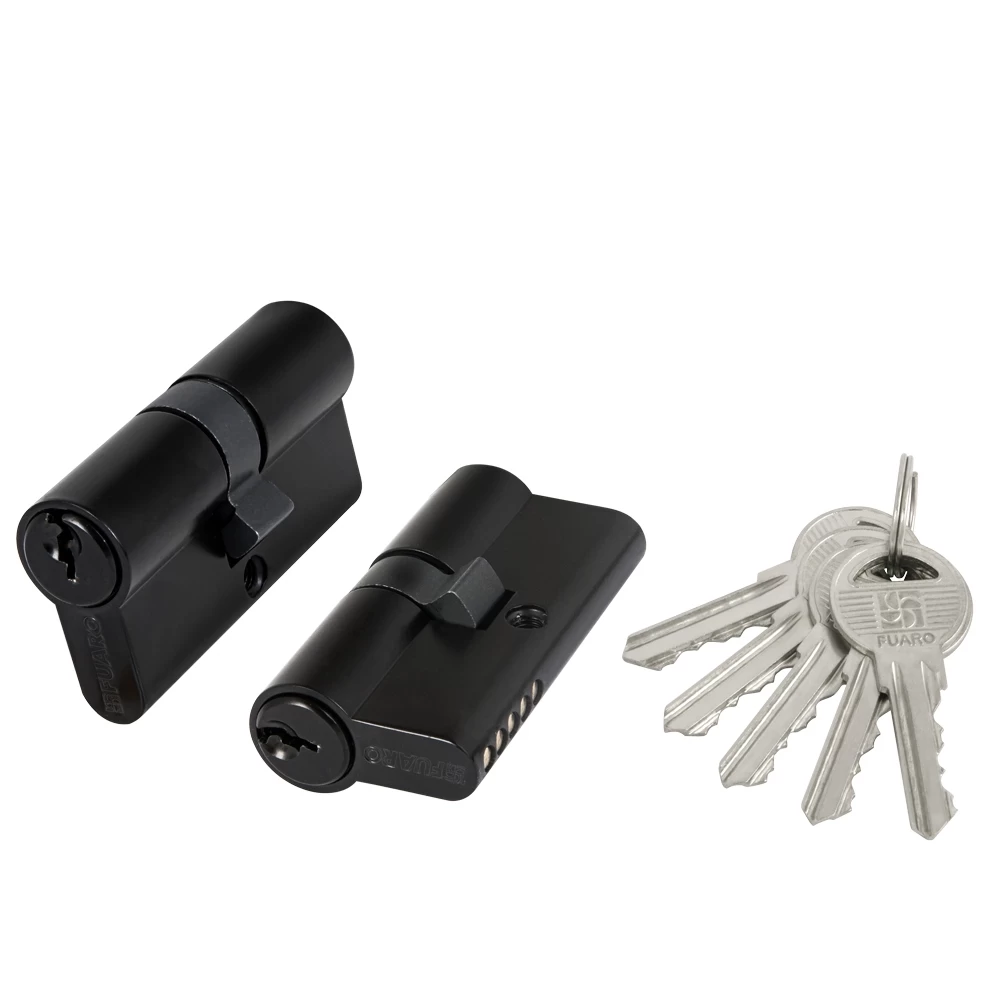 Фото Цилиндровый механизм (100 ZA/60) 1000ZAKey60(25+10+25) BL черный 5Key