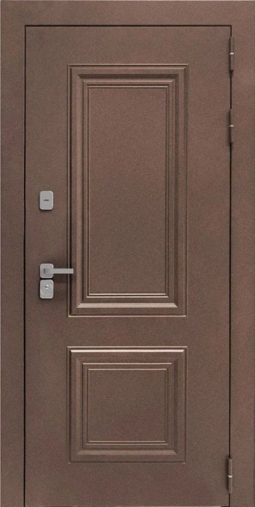 Входная дверь ДвериПРО Д-68 ПВХ 10мм Астрод Velutto Grigio DPRO198169 внешняя сторона